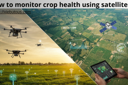 how to monitor crop health using satellites
