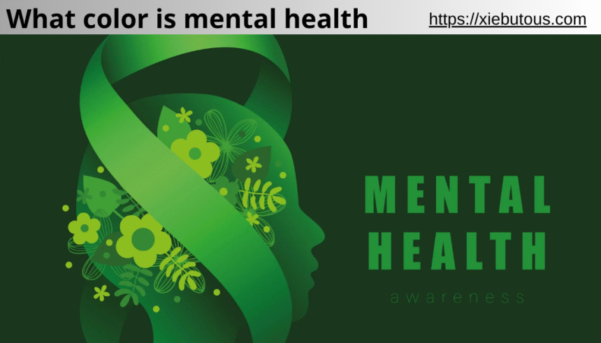 what color is mental health