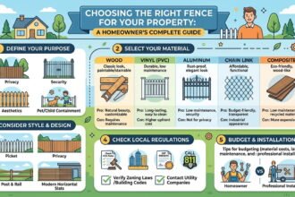 Choosing the Right Fence for Your Property A Homeowner's Complete Guide